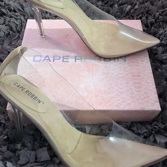Clear sexy pumps 8.5 - Picture 1 of 2